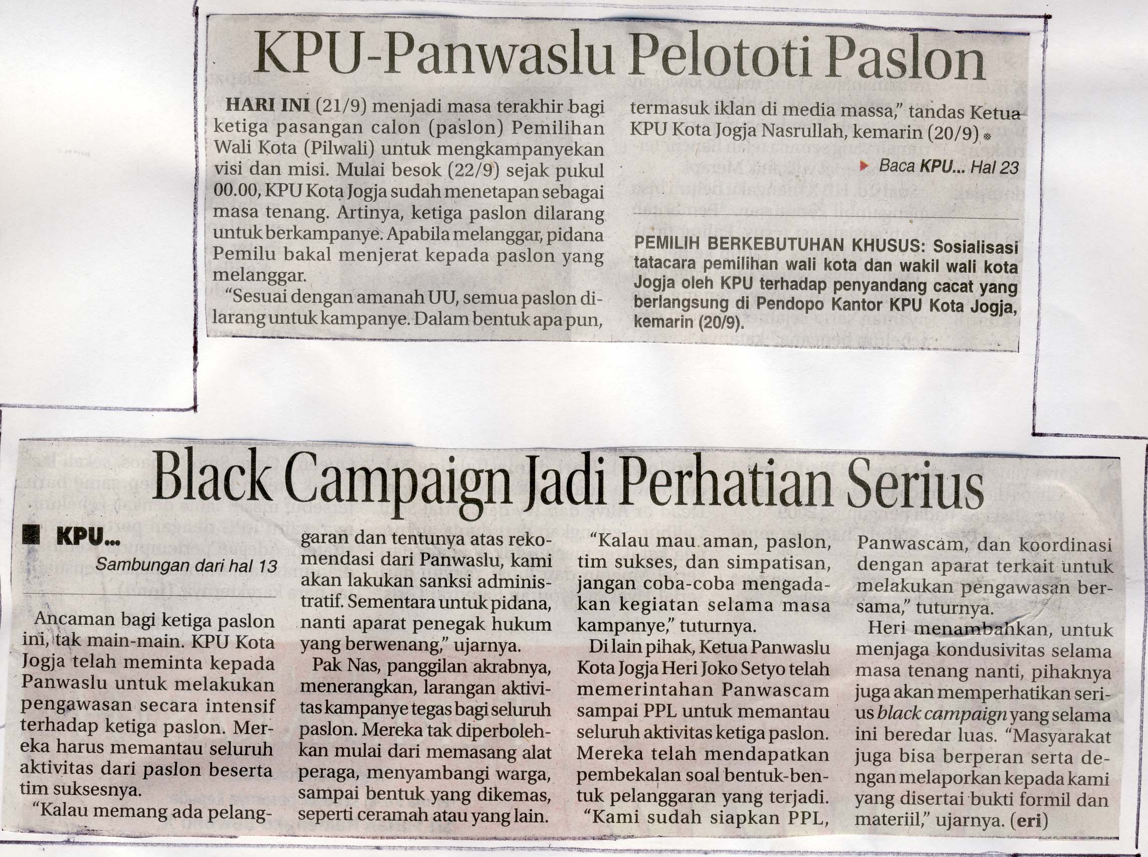 Kliping jogja terbaru
